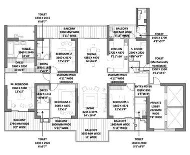 2nd To 31st Floor (Type 2)