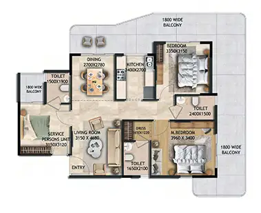 2nd Floor (Type 9)